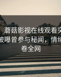 【爆料】蘑菇影视在线观看突发：大V在深夜被曝曾参与秘闻，情绪失控席卷全网